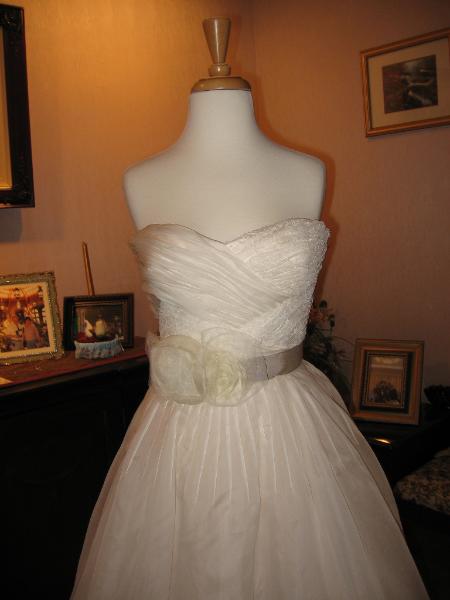 Wedding dress alterations, over bustle by Bridal Alterations by Ruth