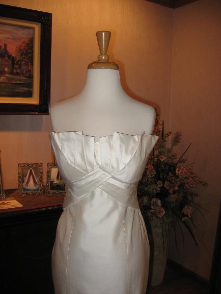 Wedding dress alterations, over bustle by Bridal Alterations by Ruth