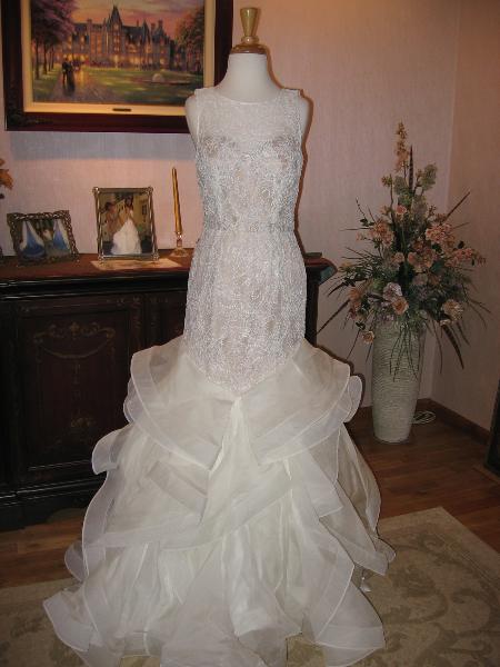 Wedding dress alterations, over bustle by Bridal Alterations by Ruth